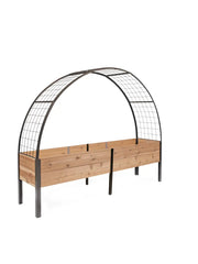 2’ x 8’ Arch Trellis for Planter Boxes
