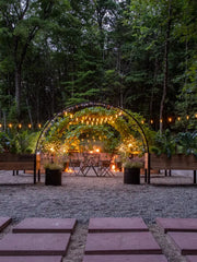 2’ x 8’ Arch Trellis for Planter Boxes