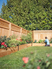 Deep Root Cedar Raised Beds, 2’ Wide (14” D)