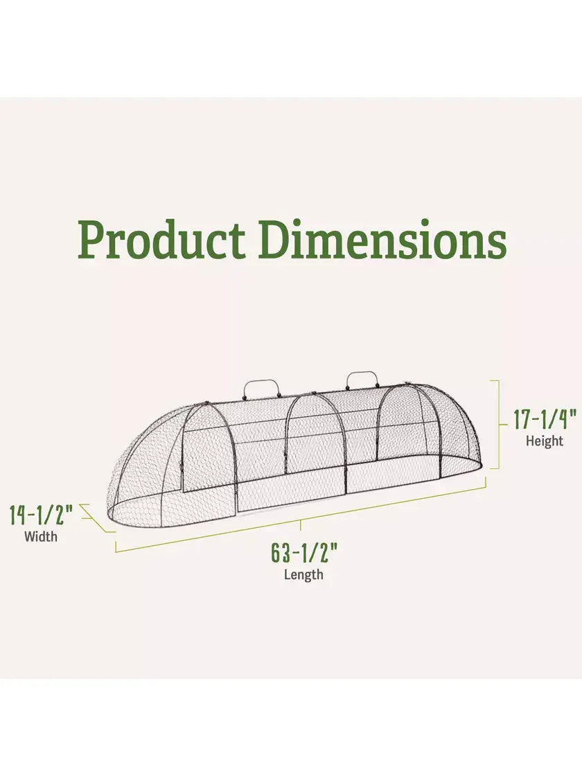 3-in-1 Chicken Wire Cloche, XL